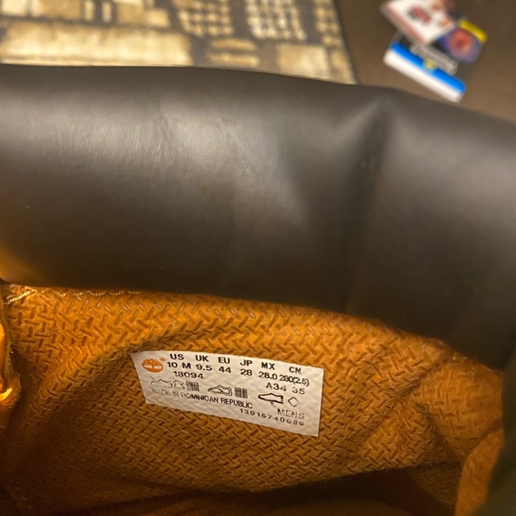 mens timberland 6 inch workboots size 10 - Picture 2 of 5